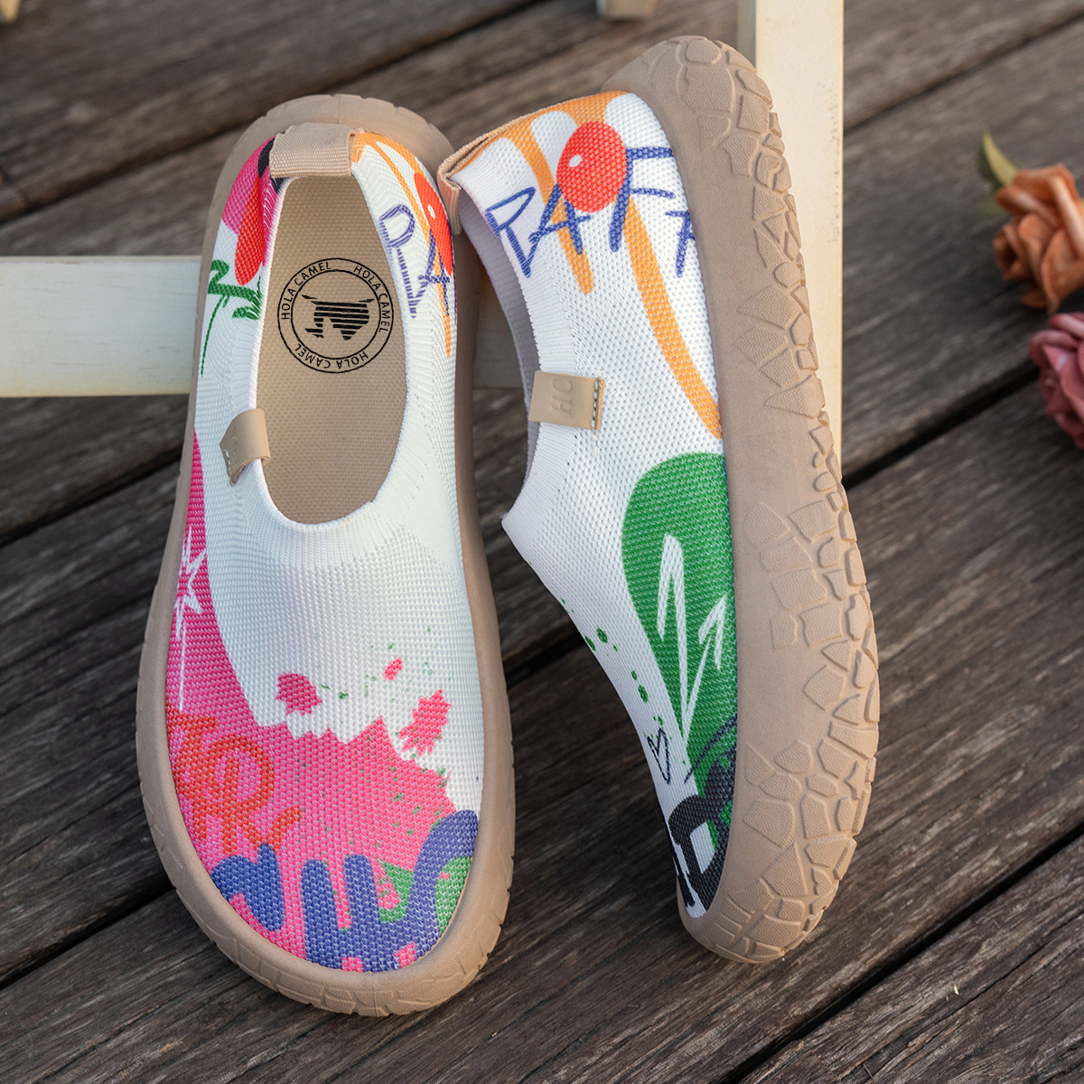 🔥Last Day Promotion 50% OFF - Women's Printed Slip-On Shoes