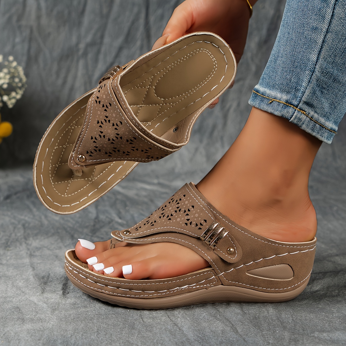 🔥Last Day Promotion 50% OFF - Women's Casual Orthopaedic Sandals
