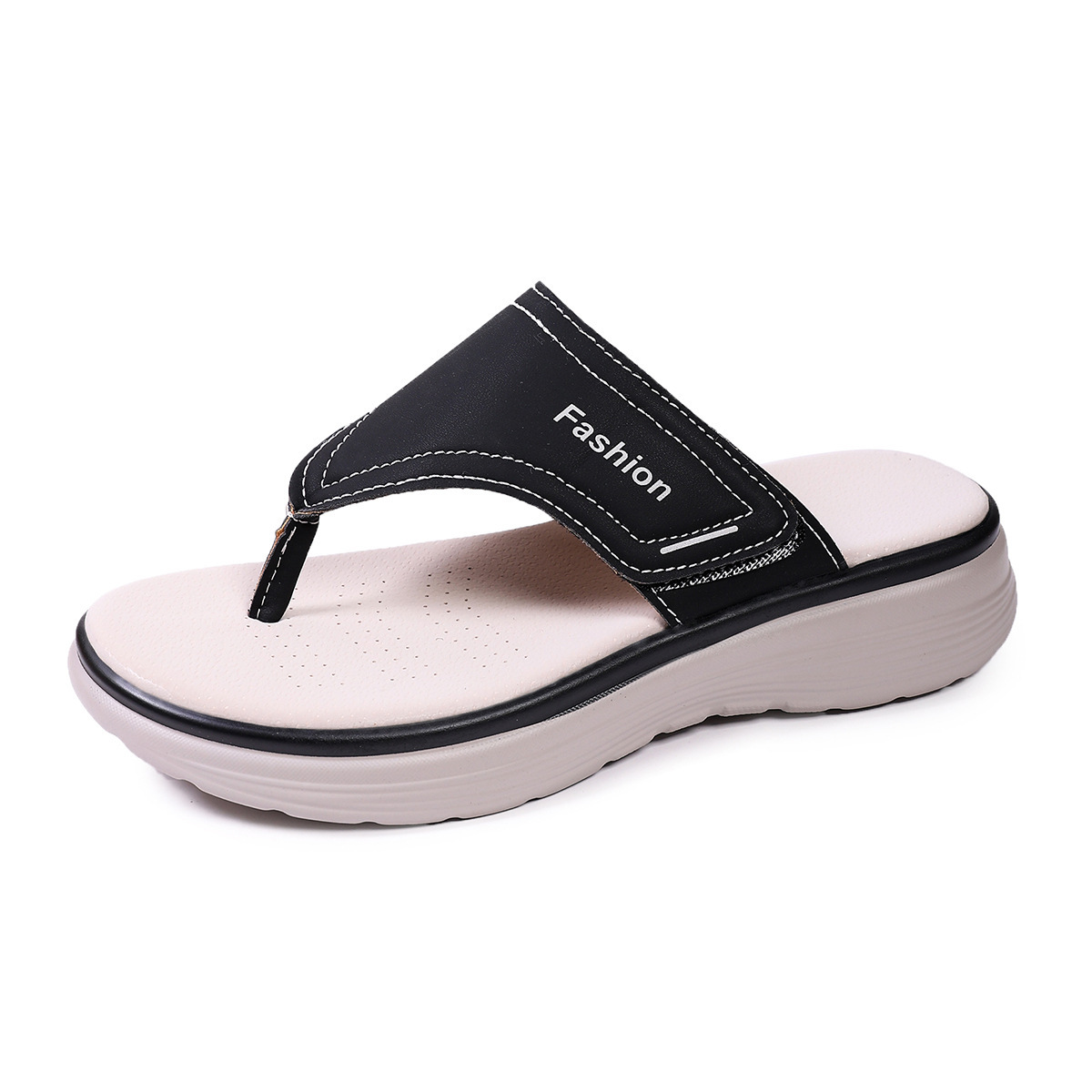🔥Last Day Promotion 50% OFF - Women's Cloud Cushion Platform Flip-Flops