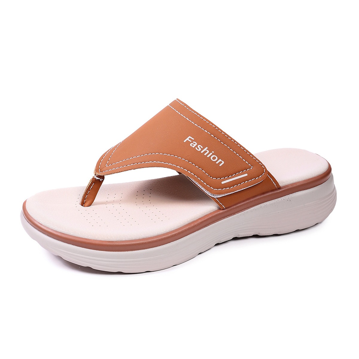 🔥Last Day Promotion 50% OFF - Women's Cloud Cushion Platform Flip-Flops