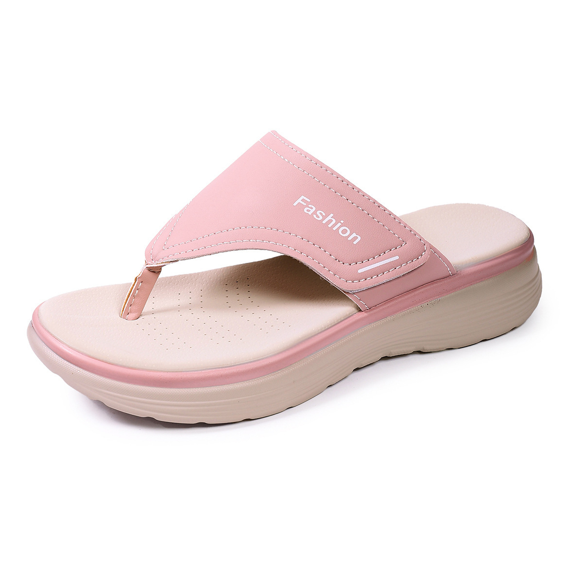 🔥Last Day Promotion 50% OFF - Women's Cloud Cushion Platform Flip-Flops