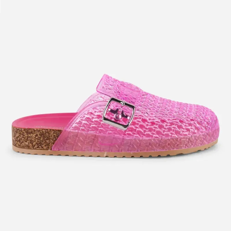 🔥Last Day Promotion 50% OFF - Ladies Breathable Slip-On Jelly Clogs