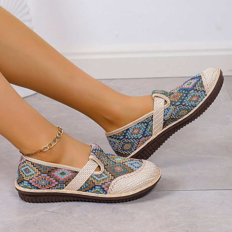 🔥Last Day Promotion 50% OFF - Women's Ethnic Style Casual Breathable Orthopaedic Shoes