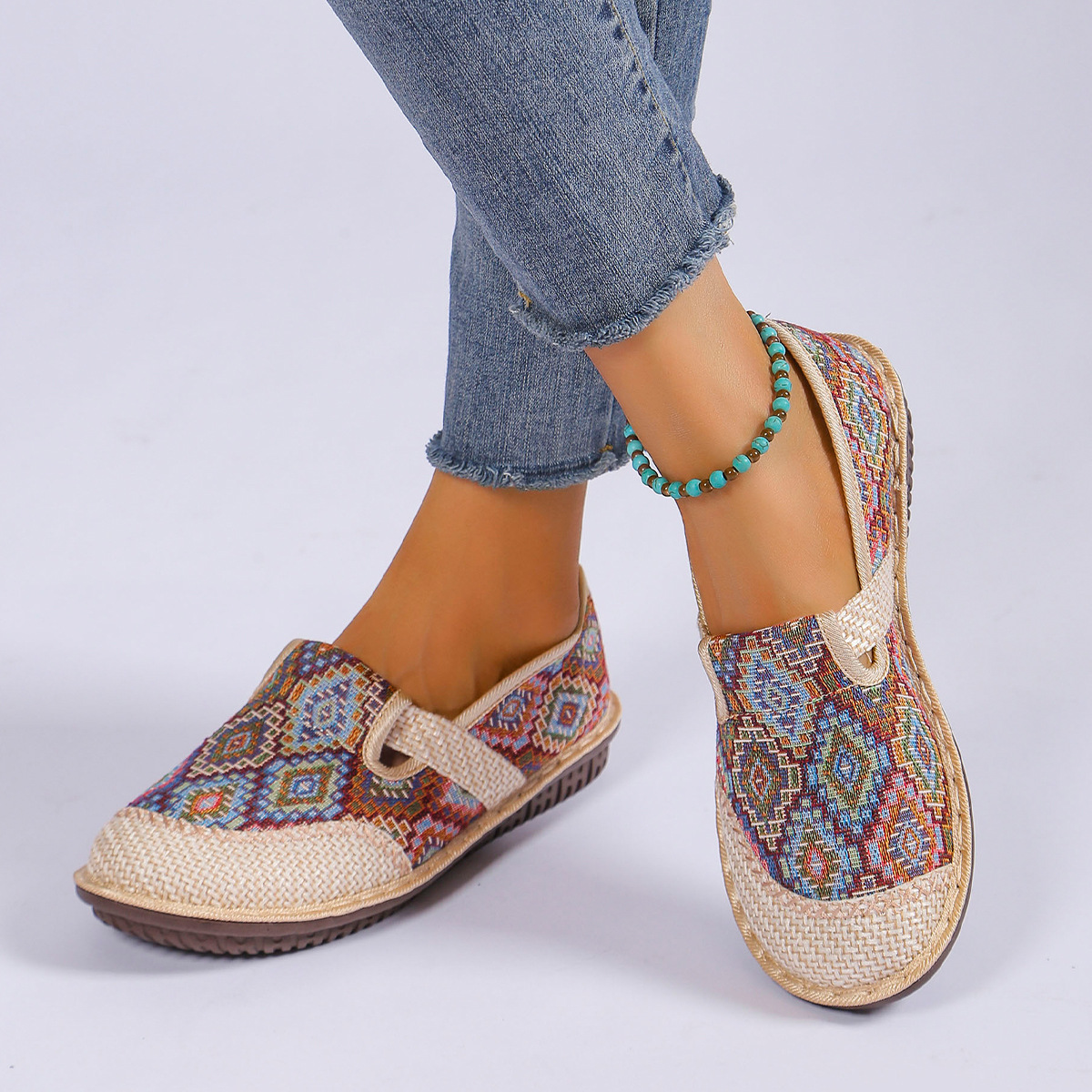 🔥Last Day Promotion 50% OFF - Women's Ethnic Style Casual Breathable 