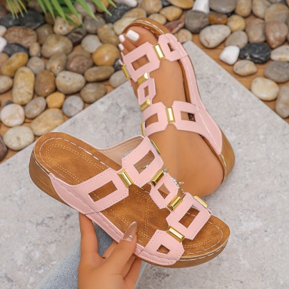 🔥Last Day Promotion 50% OFF - Women's Fashion Non-slip Thick Sole Orthopaedic Sandals