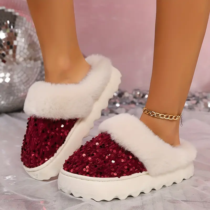 🔥Last Day Promotion 50% OFF - Stylish Soft Wool Lining Slip On House Shoes