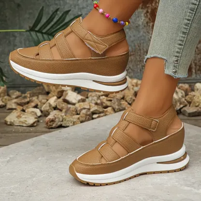 🔥Last Day Promotion 50% OFF - Womens Soft Sole Breathable Platform Sandals