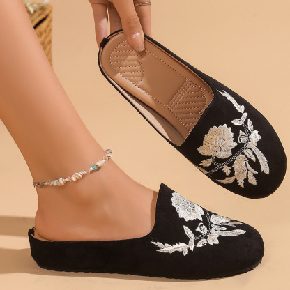 🔥Last Day Promotion 50% OFF - Women's Hand Embroidered Soft Sole Orthopaedic Sandals