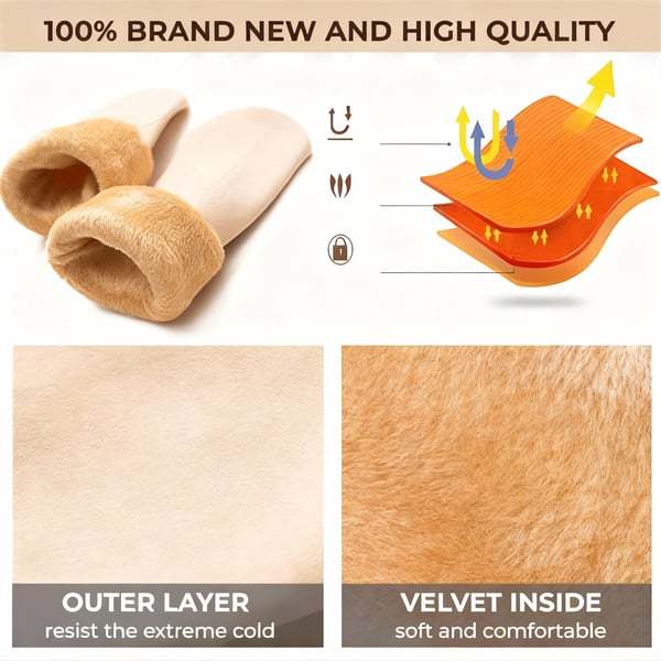 🔥Super Plush Thermal Socks Fleece-Lined Deep Comfort