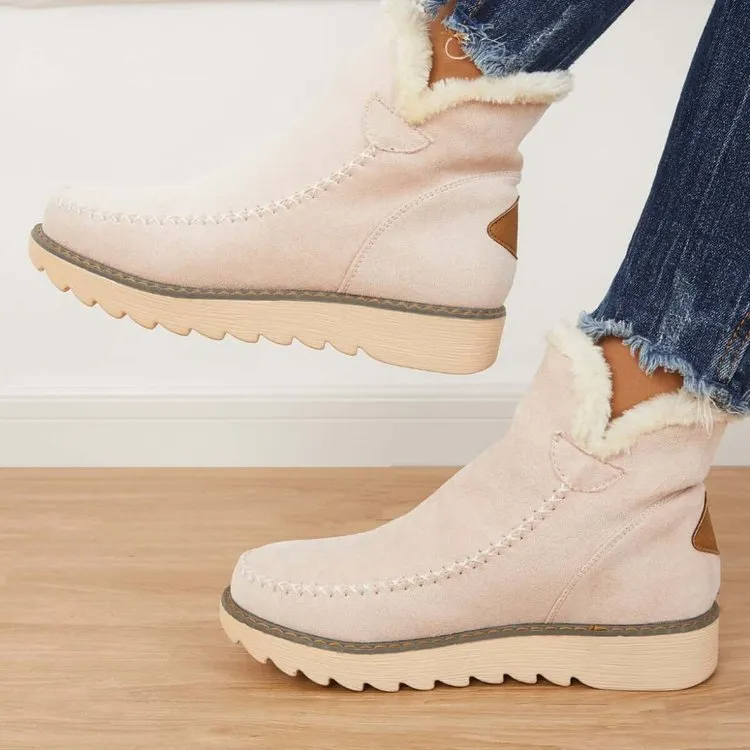 💝LAST DAY 50% OFF⭐Women's Classic Slip Resistant Ankle Snow Boots