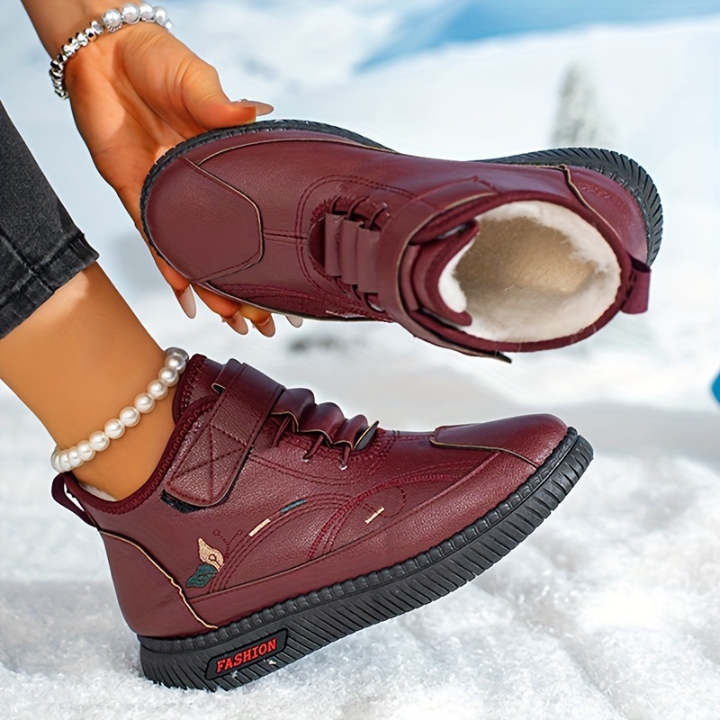 🔥Last Day Promotion 50% OFF - Women's Comfortable Waterproof Warm Thick 's Ankle Boots