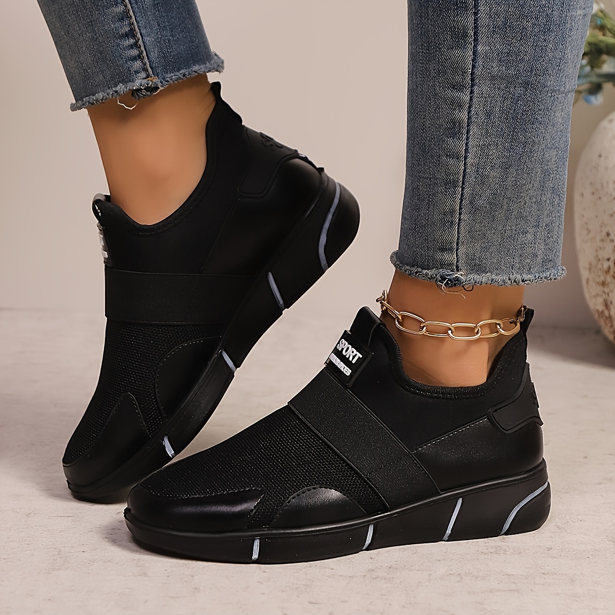🔥Last Day Promotion 50% OFF - Women's Lightweight Breathable Slip-On Sneakers