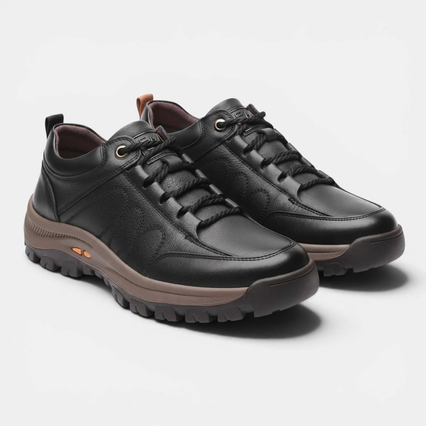 🔥Last Day 50% Off - Men's Orthopaedic Leather Shoes - Wide Fit, Cushioned Sole Pain Relief