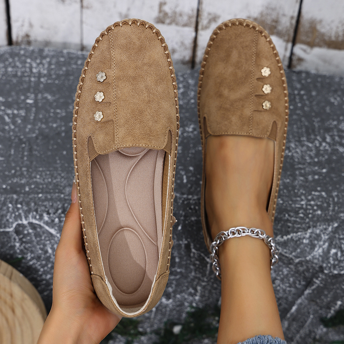 🔥Last Day Promotion 50% OFF - Women's Comfortable Soft Leather Loafers