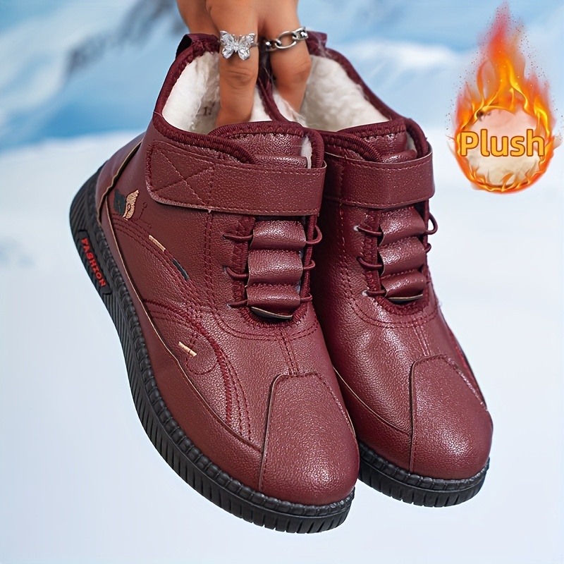 🔥Last Day Promotion 50% OFF - Women's Comfortable Waterproof Warm Thick 's Ankle Boots