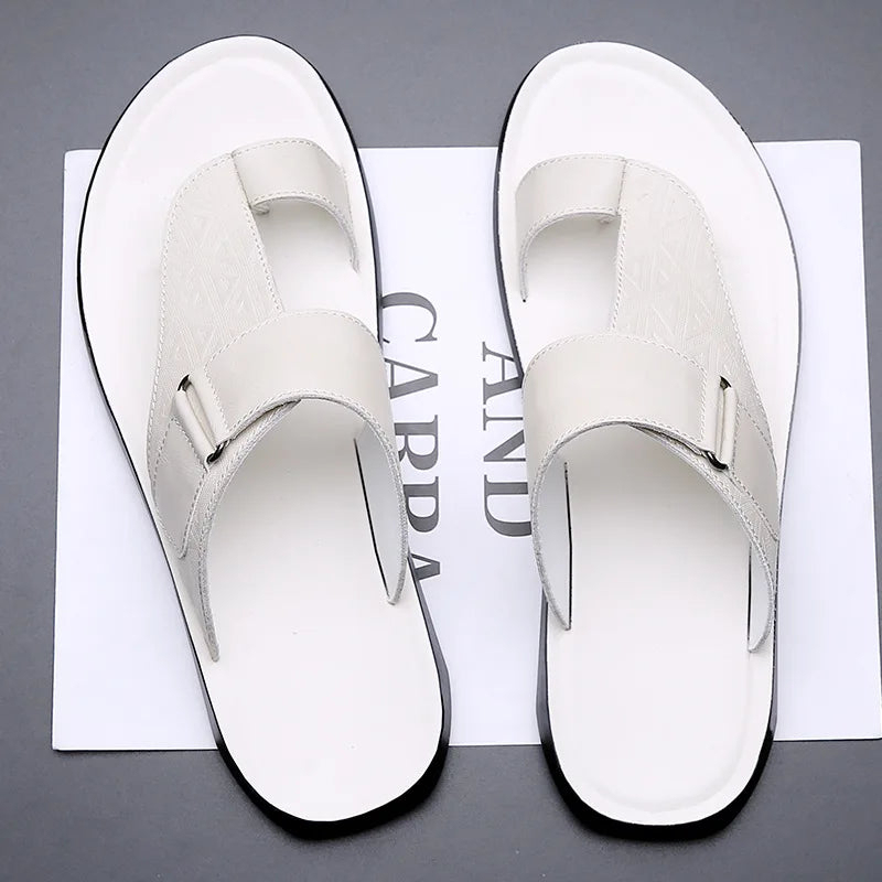 🔥Last Day Promotion 50% OFF - Men's Fashionable Leather Sandals