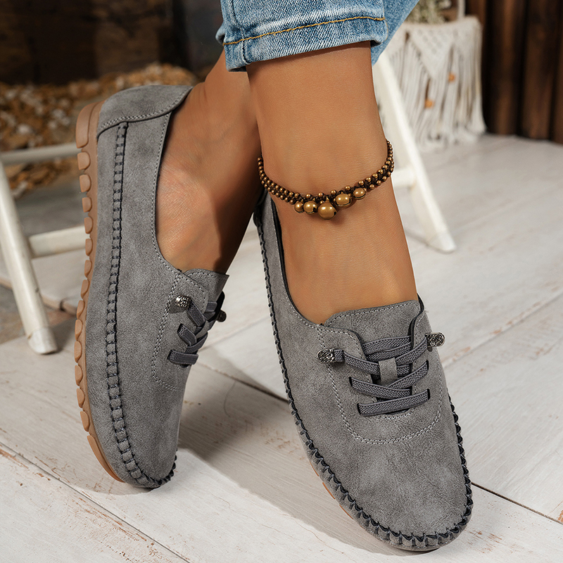 🔥Last Day Promotion 50% OFF - Women's Comfortable Soft Hand-Stitched Genuine Leather Loafers