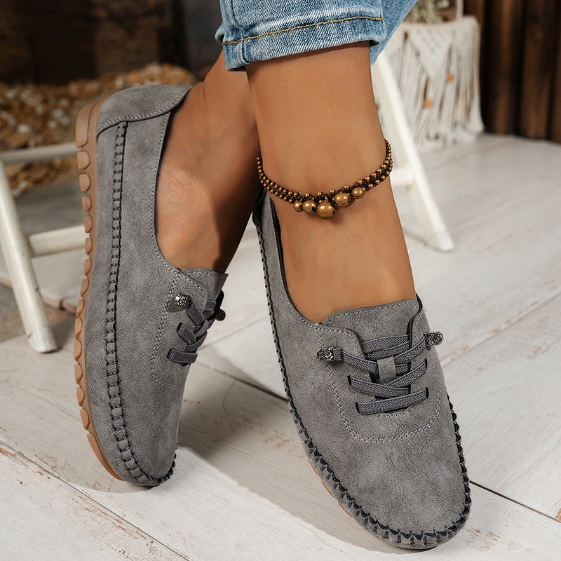 🔥Last Day Promotion 50% OFF - Women's Comfortable Soft Hand-Stitched Genuine Leather Loafers