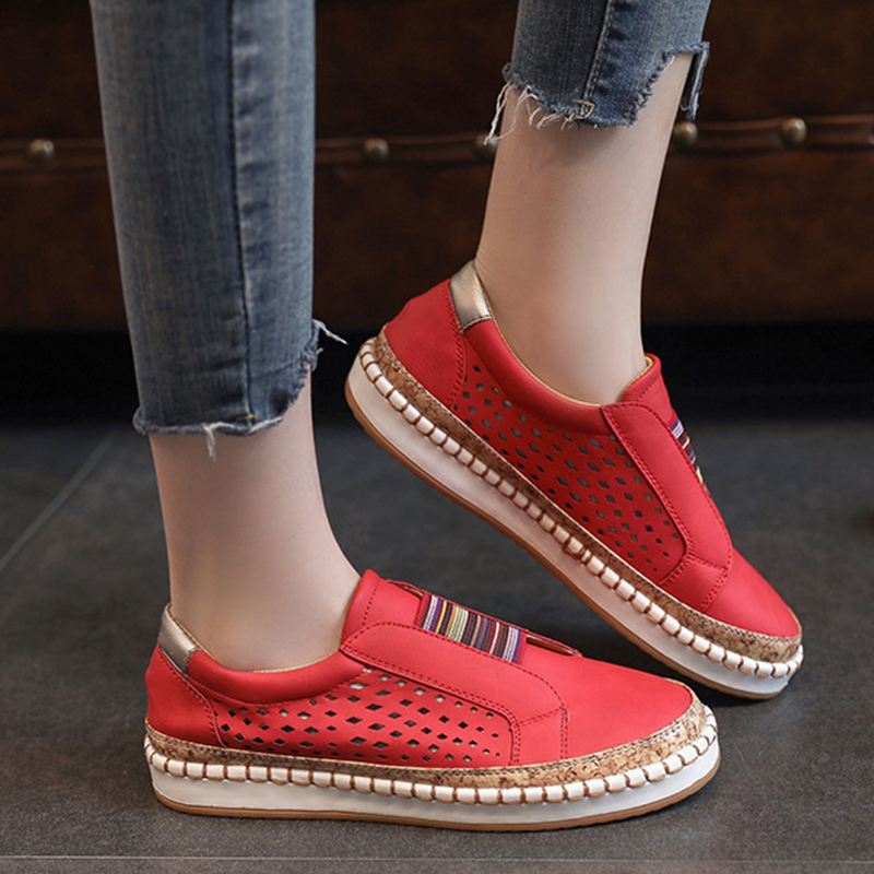 🔥Last Day Promotion 50% OFF - Women's Fashion Retro Breathable Casual Orthopedic Shoes