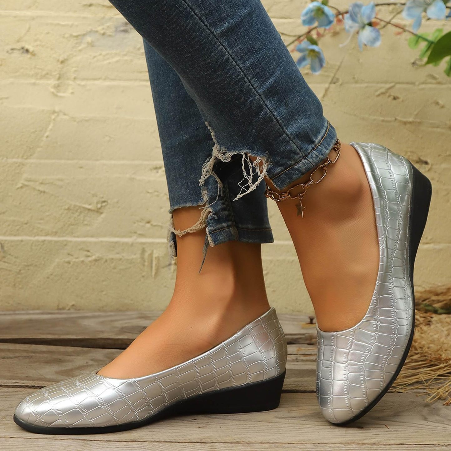 🔥Last Day Promotion 50% OFF - Women's Comfortable Elegant Leather Shoes