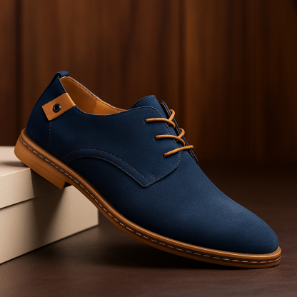 🔥Last Day 50% Off - Orthopaedic Suede Men's Shoes – Anti-Fatigue Cushioning & Arch Support for Plantar Fasciitis & Heel Pain