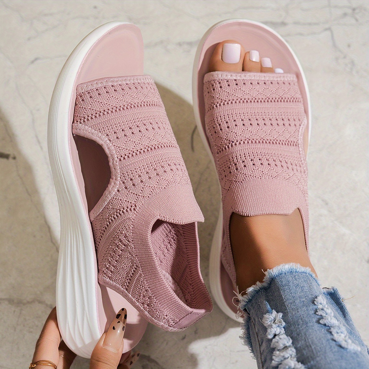 🔥Last Day Promotion 50% OFF - Women's Comfortable Open-toe Orthopaedic Sandals