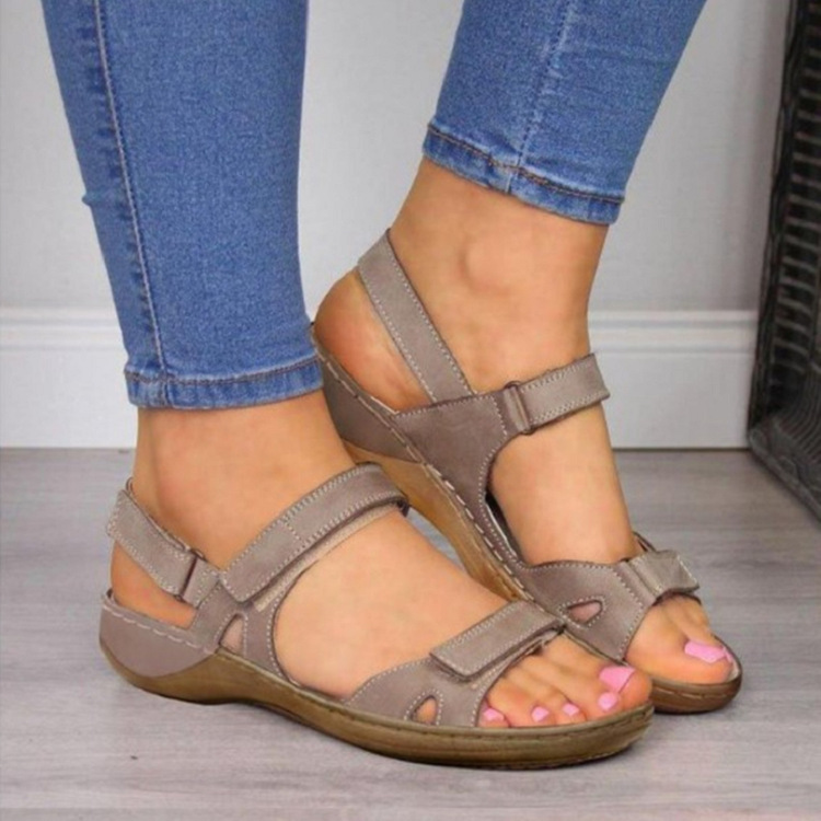 🔥Last Day Promotion 50% OFF - Women's Comfort Velcro Orthopedic Sanda