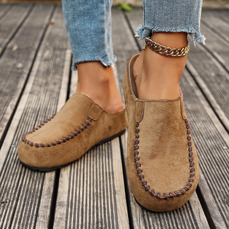 🔥Last Day Promotion 50% OFF - Women's Slip-On Platform Mules