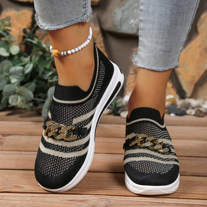 🔥Last Day Promotion 50% OFF - Women's Breathable Slope Heel Soft Sole Orthopaedic Casual Shoes