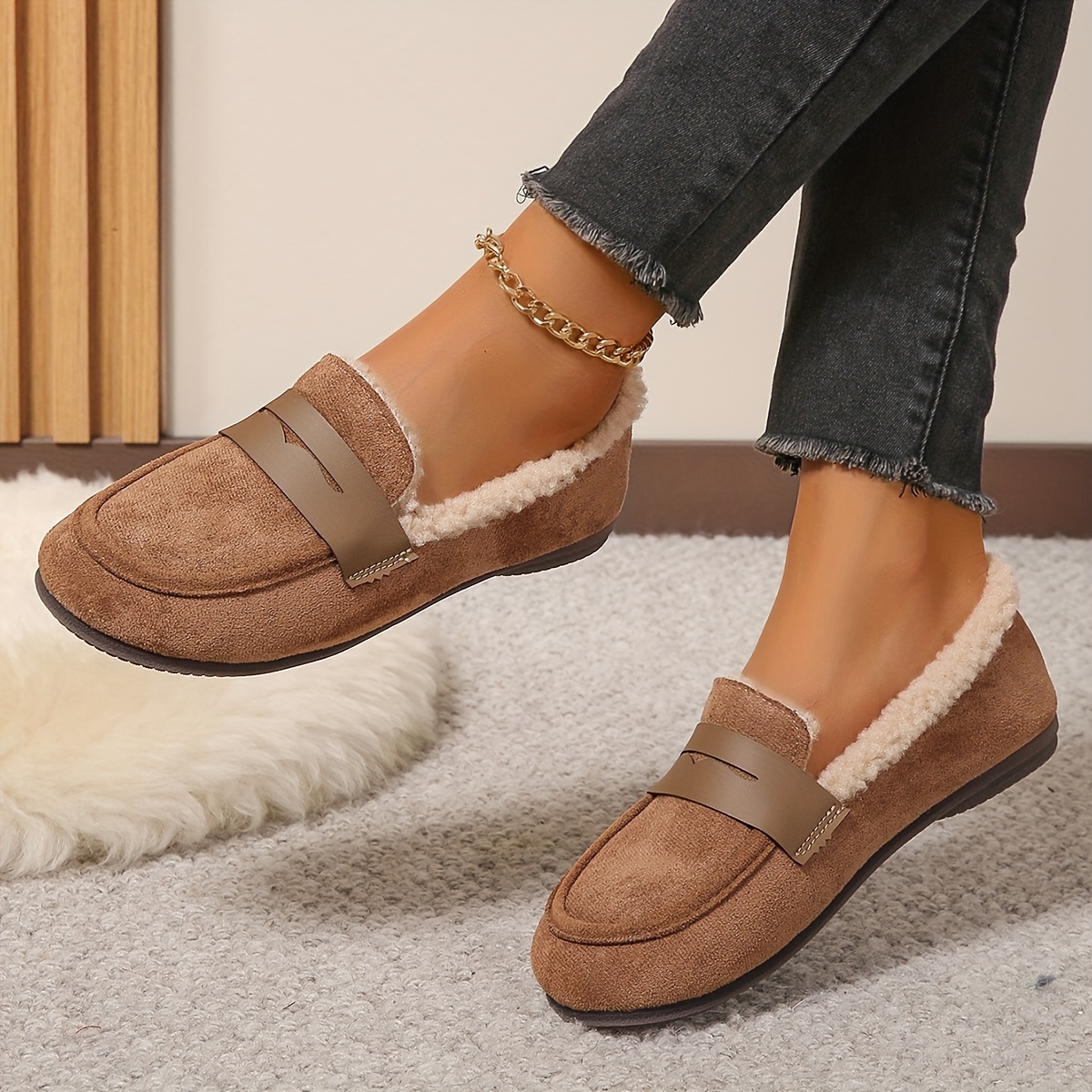 🔥Last Day Promotion 50% OFF - Women's Fashionable Fleece-Lined Thermal Shoes
