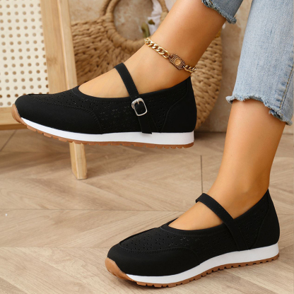 🔥Last Day Promotion 50% OFF - Women's Breathable Leather Orthopaedic Casual Shoes