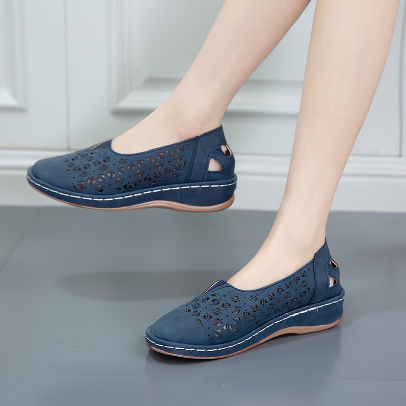 🔥Last Day Promotion 50% OFF - Women's Fashion Retro Orthopaedic Leath