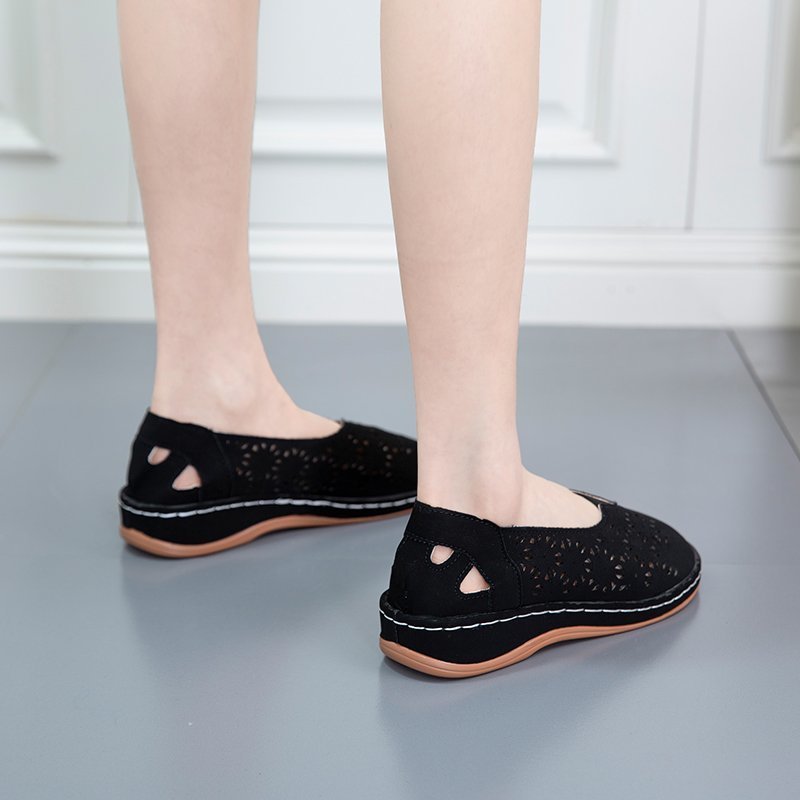 🔥Last Day Promotion 50% OFF - Women's Fashion Retro Orthopaedic Leather Shoes