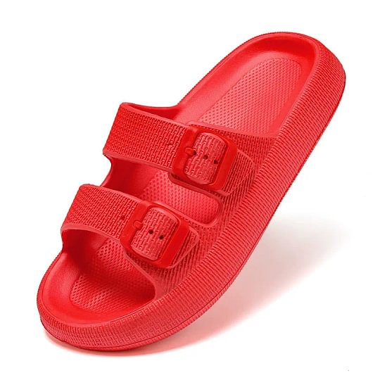🔥Last Day Promotion 50% OFF -  Women's/Men's Cushion Air Cloud Slides Sandals