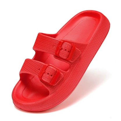 🔥Last Day Promotion 50% OFF -  Women's/Men's Cushion Air Cloud Slides Sandals