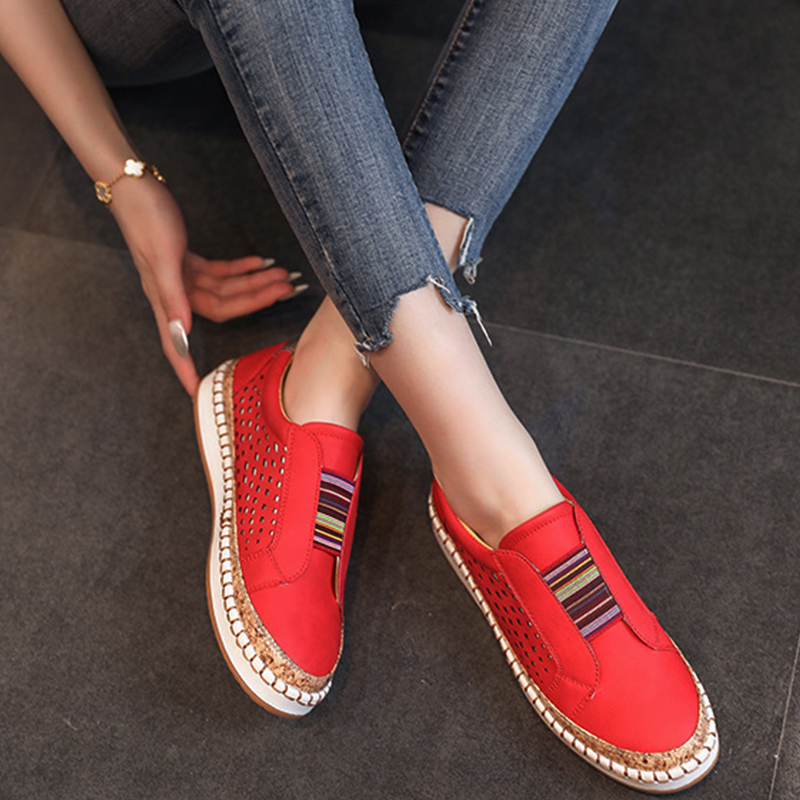 🔥Last Day Promotion 50% OFF - Women's Fashion Retro Breathable Casual Orthopedic Shoes