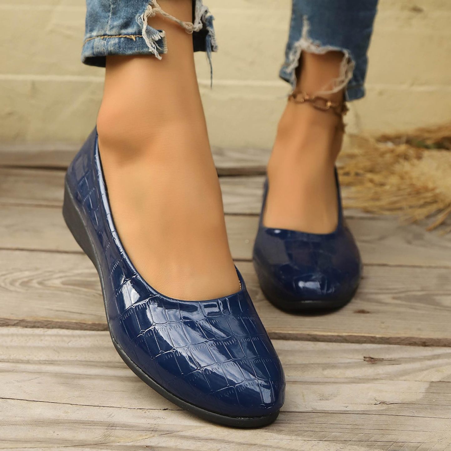 🔥Last Day Promotion 50% OFF - Women's Comfortable Elegant Leather Shoes