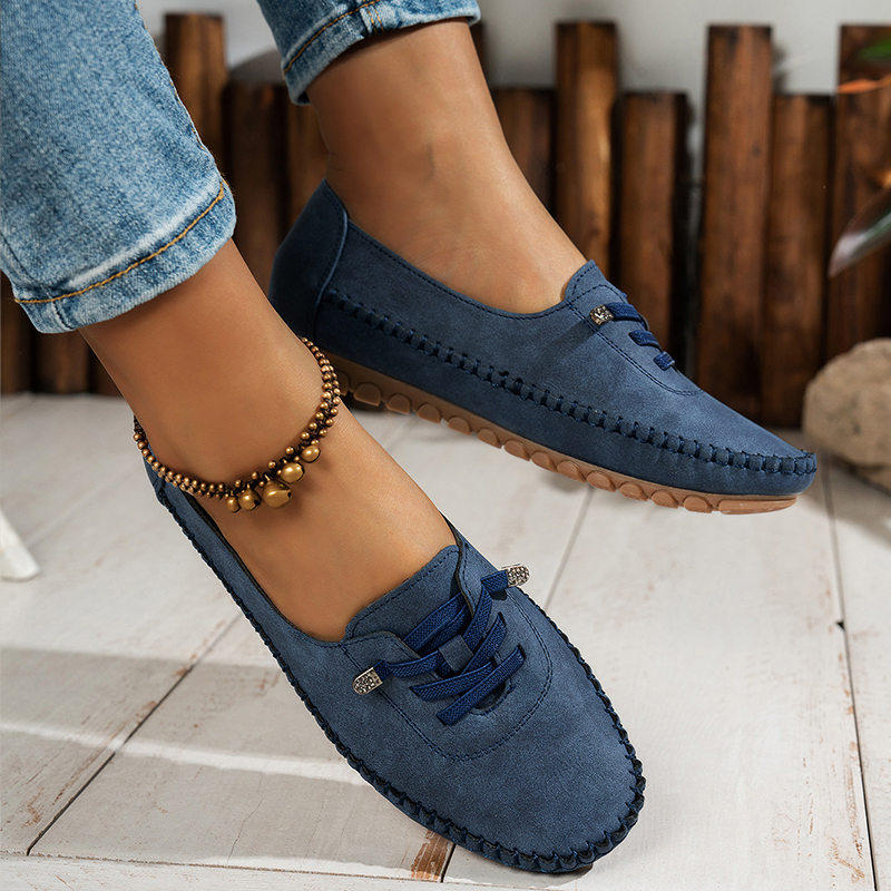 🔥Last Day Promotion 50% OFF - Women's Comfortable Soft Hand-Stitched Genuine Leather Loafers