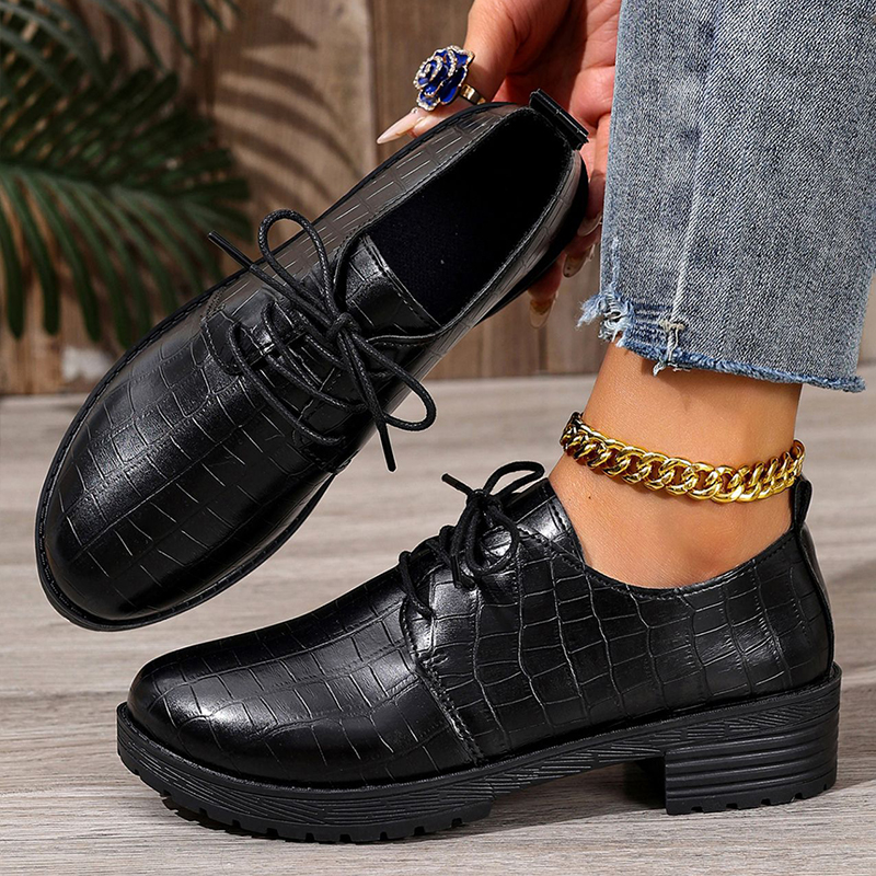 🔥Last Day Promotion 50% OFF - Women's Fashion Thick Sole Leather Loafers