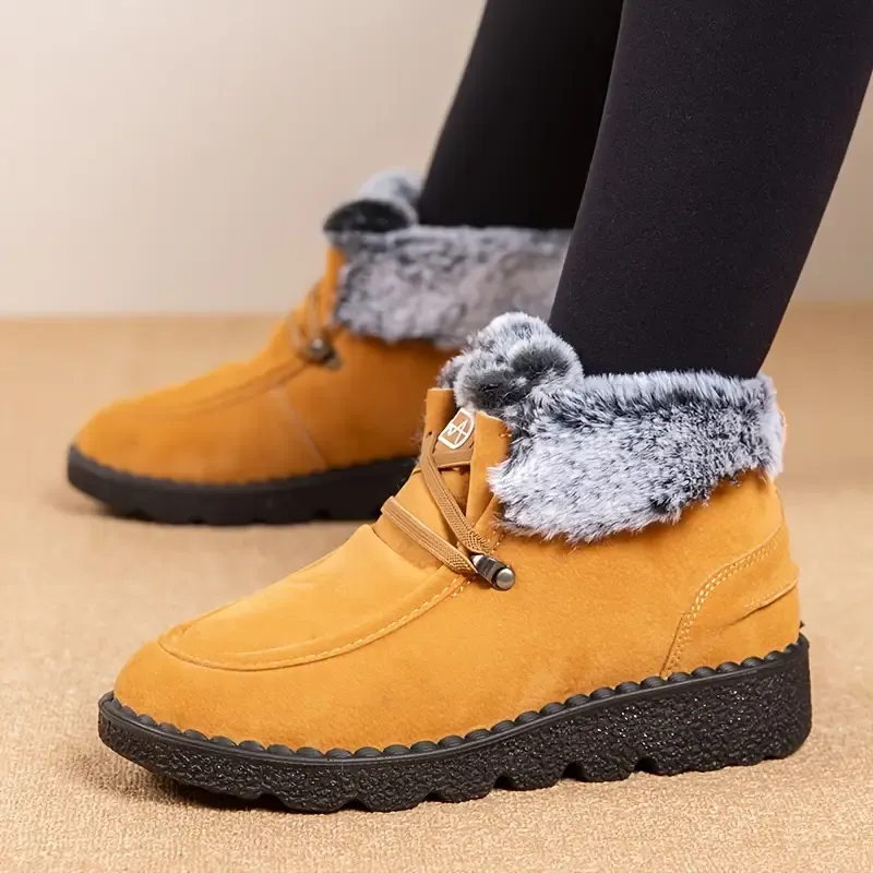 🔥Last Day Promotion 50% OFF - Women's Plush Lined Non-Slip Snow Boots