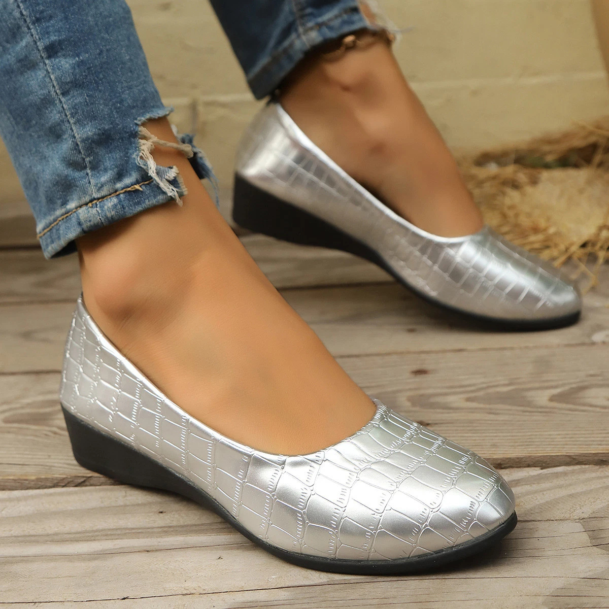 🔥Last Day Promotion 50% OFF - Women's Comfortable Elegant Leather Shoes