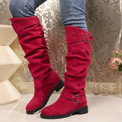 🔥Last Day Promotion 50% OFF - Women'S Solid Color Trendy Boots