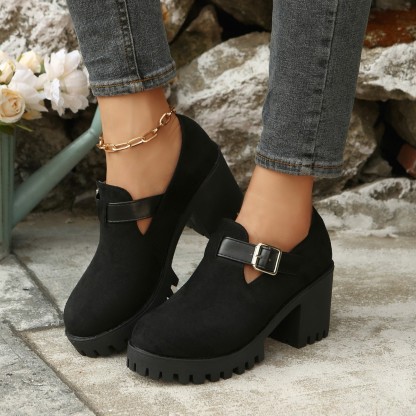 🔥Last Day Promotion 50% OFF - Women's Fashion Chunky Heel Shoes