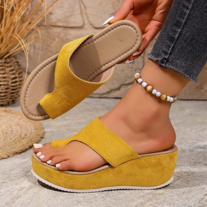 🔥Last Day Promotion 50% OFF - Women's Platform Wedge Sandals