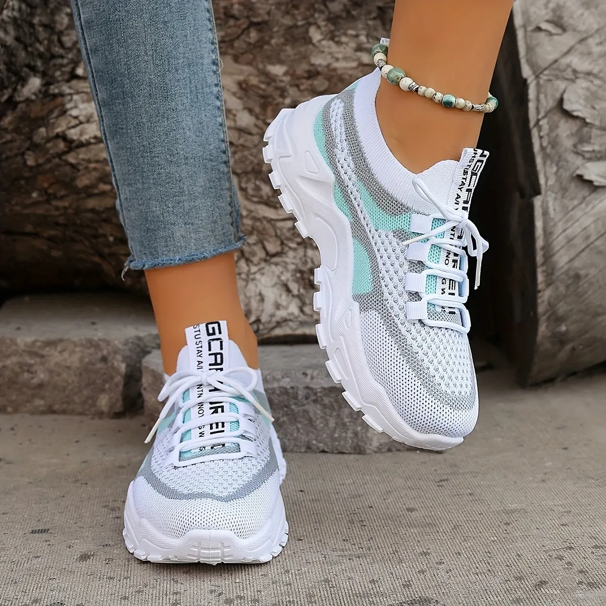 🔥Last Day Promotion 50% OFF - Women's Fashion Breathable Soft Sole Orthopaedic Sneakers