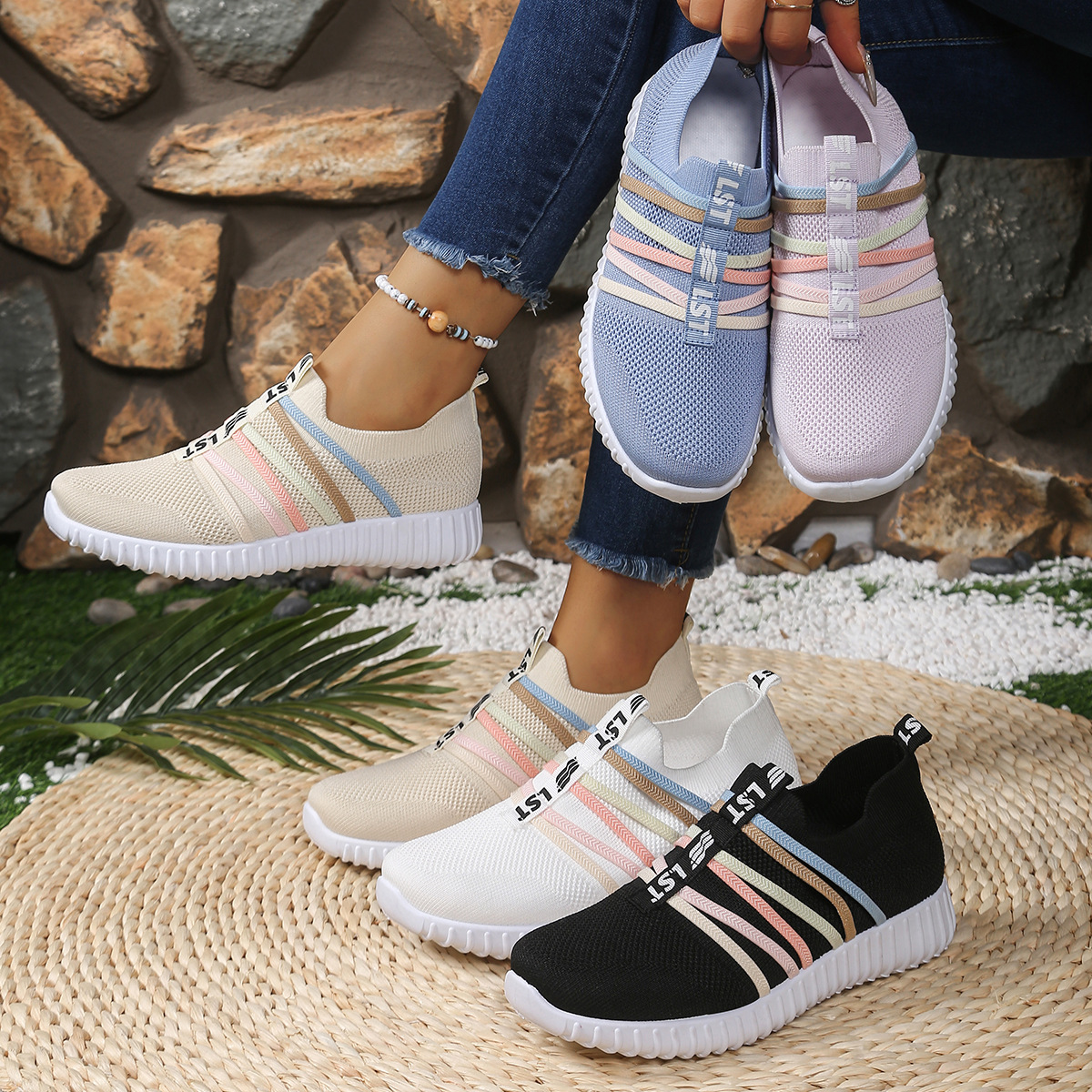 🔥Last Day Promotion 50% OFF - Women's Ultra Comfortable Soft Sole Orthopaedic Walking Shoes