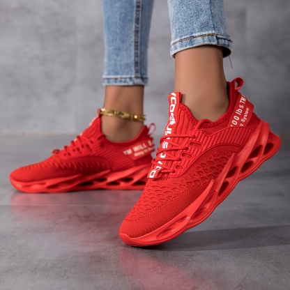 Women's New Breathable Shock-Absorbing Elastic Fashionable Sneakers