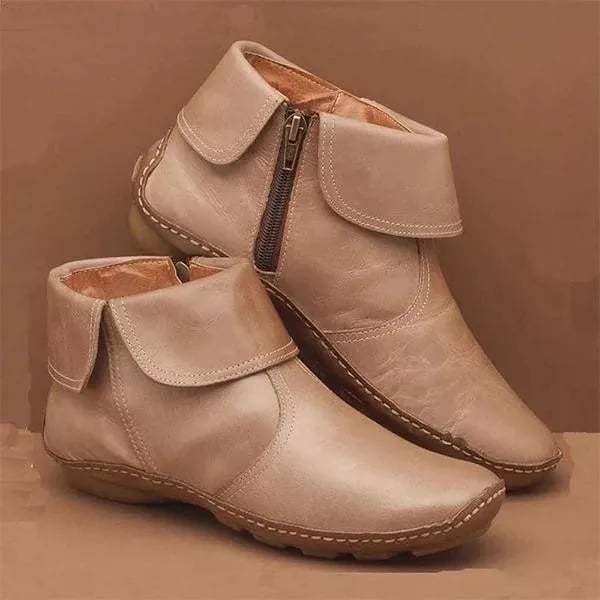 🔥Last Day Promotion 50% OFF - Comfort Leather Non-Slip Orthopedic Boots