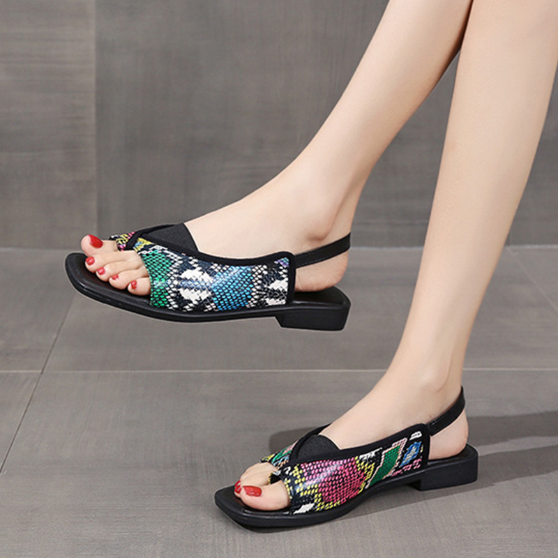 🔥Last Day Promotion 50% OFF - Women's Fashion Chunky Heel Orthopaedic Sandals