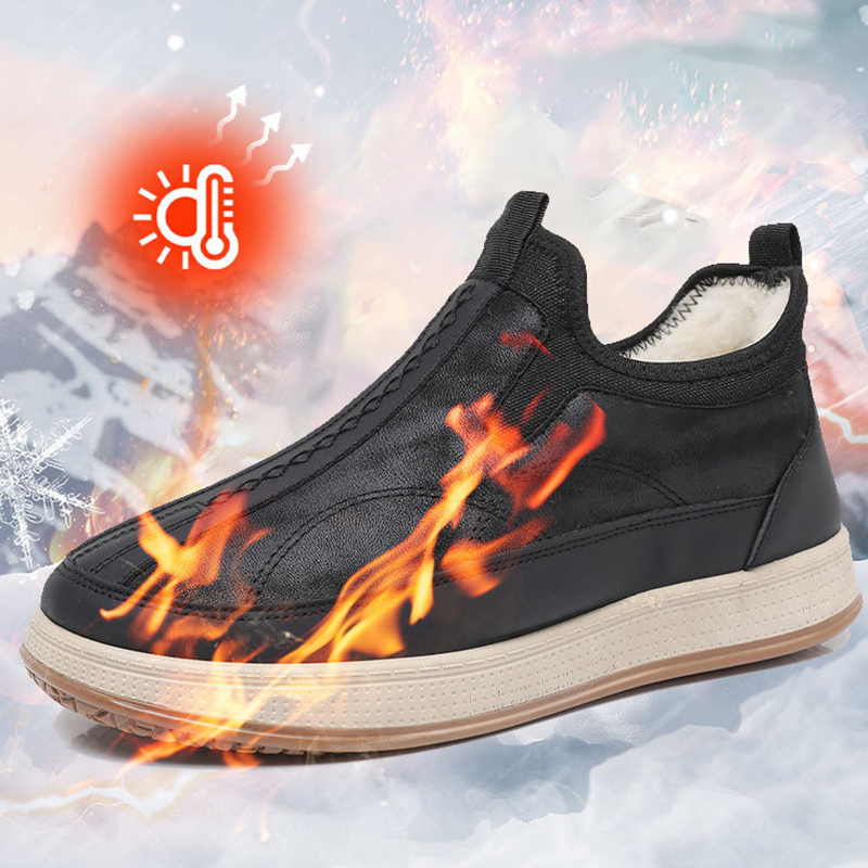 🔥Last Day Promotion 50% OFF - Men's Comfortable Waterproof Warm Casual Shoes